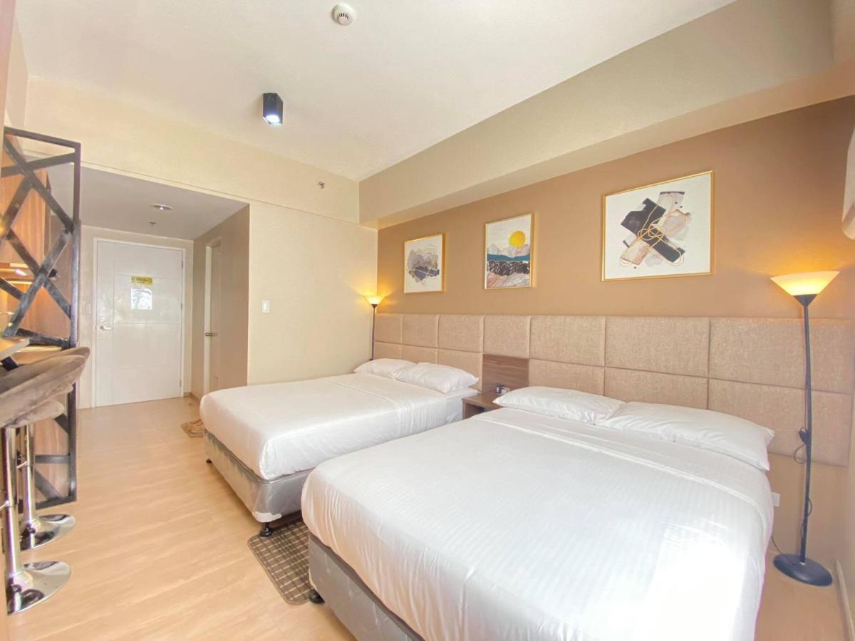 세부 Twin Bed Unit- Migas Haven At Sunvida Tower 아파트 호텔 외부 사진